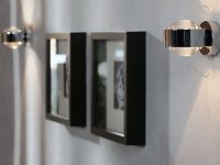 PUK WALL<br />da parete a 2 led di  4w<br />completa di lenti e7o vetro