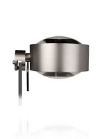 PUK FIX +<br />da specchio con perno (fissata al bordo)<br />2 Led da 8w<br />Completa di lenti, vetro