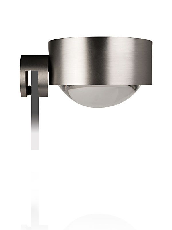 PUK FIX da specchio (fissata sul bordo) 2 led di  8w Completa di lenti, vetro