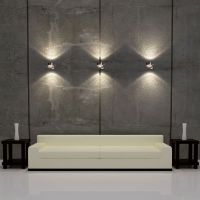 PUK SIDE SINGLE<br />da parete/soffitto girevole con braccio 10 o 20 cm<br />2 led di 8 w - completa di lenti, vetro<br />specificare in fase di ordine  lunghezza braccio desiderato