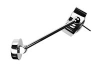 PUK WING SINGLE <br />da parete/soffitto con braccio 30 cm<br />Led 2x 8w<br />testata e braccio girevole<br />Completa di lenti, vetri