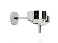 PUK SIDE TWIN<br />da parete con doppio corpo illuminante direzionabile <br />lunghezza braccio 10 o 20 cm<br />4 led di 8 w- completa di lenti, vetri