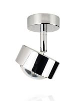 PUK TURN Up & Downlight<br />a soffitto direzionabile e girevole - dimmerabile<br />Led 2 x 8w<br />Completa di lente e vetro