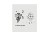ARIA - sospensione <br />Zaha Hadid Design