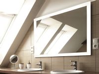 SIDELIGHT specchio con cornice illuminata - LED<br />19w/m<br /><br />80 x 60 hx2,5 cm