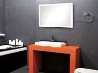 SIDELIGHT specchio con cornice illuminata - LED<br />19w/m<br /><br />80 x 60 hx2,5 cm
