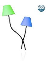 OCTOPUS da terra<br />H 130 cm<br />singolo elemento con paralume