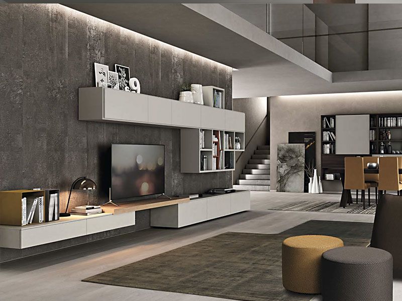 Composizione Living V - Long  Composizione tiipo - PREZZO SU RICHIESTA