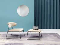 Poltrona LISA LOUNGE 2858<br />velluto idrorepellente