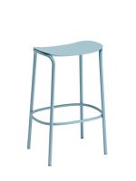 sgabello acciaio TRICK <br />zincato e verniciato<br />h 65 2523 o h 75 cm 2524