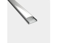 Profilo Led WW1806<br />Barra 2 m completa di cover , tapp e clip di fissaggio<br />Made in Italy