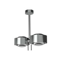 Lampada da Soffitto PUK MAXX SIDE TWIN<br />lunghezza braccio 30 cm<br />4 led di 12 w - 2-30891 chrome matt