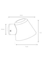 Lampada Parete DINGO LED