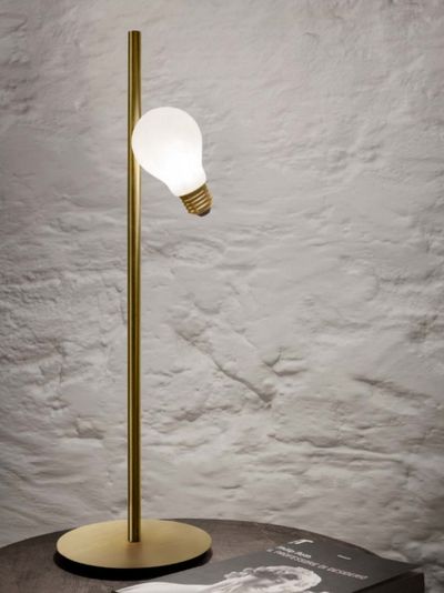 IDEA  base tavolo ottone 1 x 5w G9