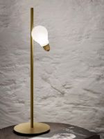 IDEA  base tavolo<br />ottone<br />1 x 5w G9