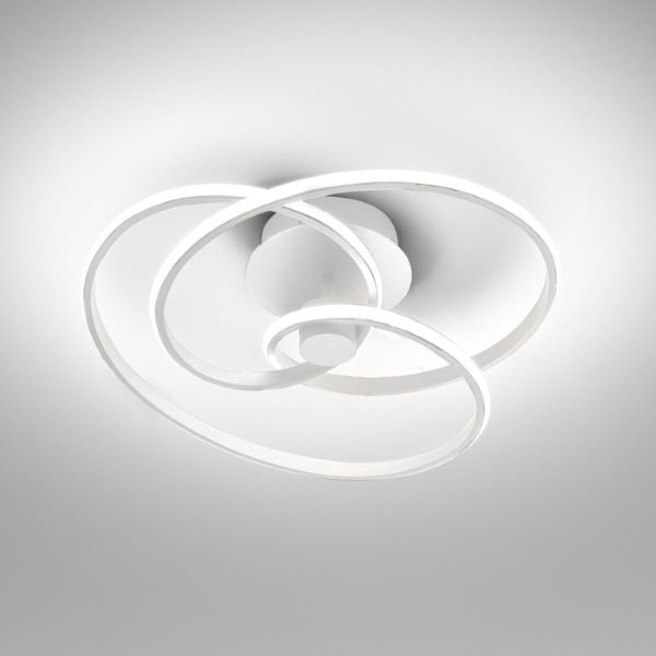 Lampada a soffitto  DIVA P  L 52x P48 x H 18 cm