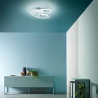 Lampada a soffitto  DIVA P<br /><br />L 52x P48 x H 18 cm