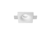 Faretto da incasso in gesso GFA611<br /><br />Taglio 12,5x12,5 cm<br />Diam 12 x H 13 cm