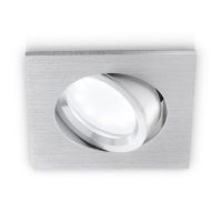 Faretto da incasso GFA050<br /><br />Taglio 8,4x8.4 cm<br />L 8,5 x P 8,5 x H 8 cm