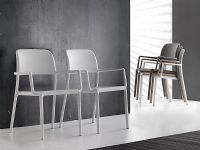 Sedia River-B 055 con braccioli