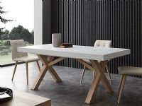 Tavolo Leonardo 708 bicolor