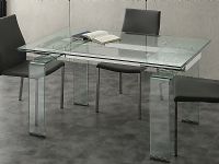Tavolo Mini Glass 676/2<br />Allungabile